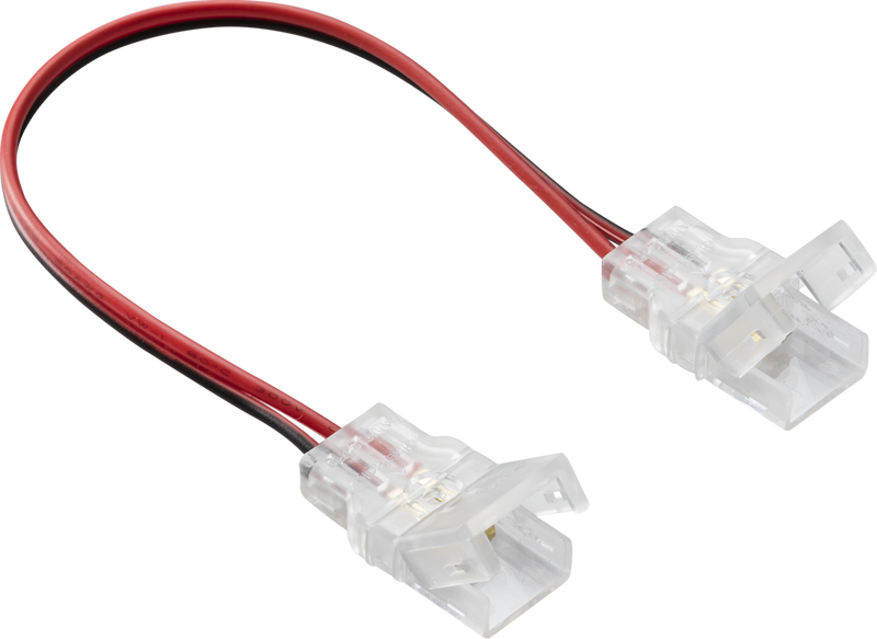 Knightsbridge MLA LFCONIP2FX 12V / 24V IP65 LED Flex Strip to Strip 150mm Connector - Single Colour