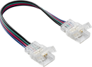 Knightsbridge MLA LFCONIP4FX 12V / 24V IP65 LED Flex Strip to Strip 150mm Connector - CCT / RGB