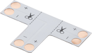 Knightsbridge MLA LFCON2T 12V / 24V LED flex 3-way T-connector - Single Colour
