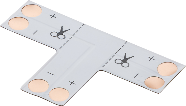 Knightsbridge MLA LFCON2T 12V / 24V LED flex 3-way T-connector - Single Colour