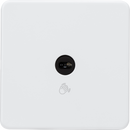 Knightsbridge MLA Screwless SFTS1MW 230V 1G 1-way Touchless Switch - Matt White