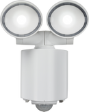 Knightsbridge MLA FL16AW 230V IP55 Twin Spot LED Security Light - White