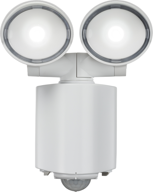 Knightsbridge MLA FL16AW 230V IP55 Twin Spot LED Security Light - White
