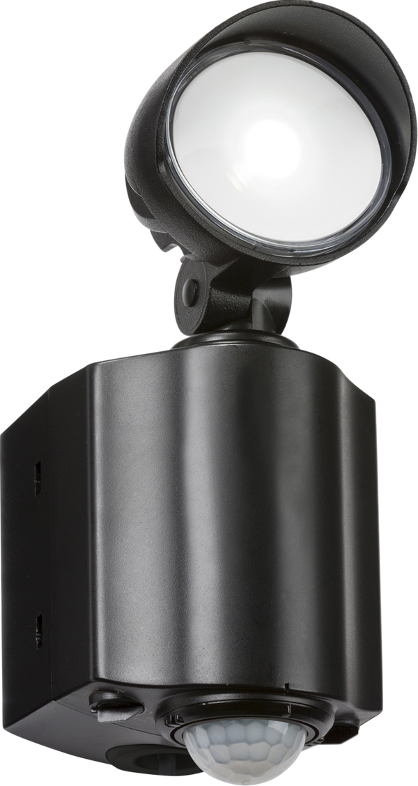Knightsbridge MLA FL8ABK 230V IP55 LED Security Spotlight - Black