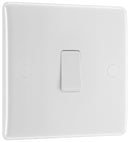 BG 830 White Nexus Moulded Single Switch, 20A