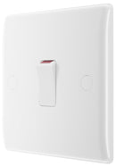 BG 830 White Nexus Moulded Single Switch, 20A