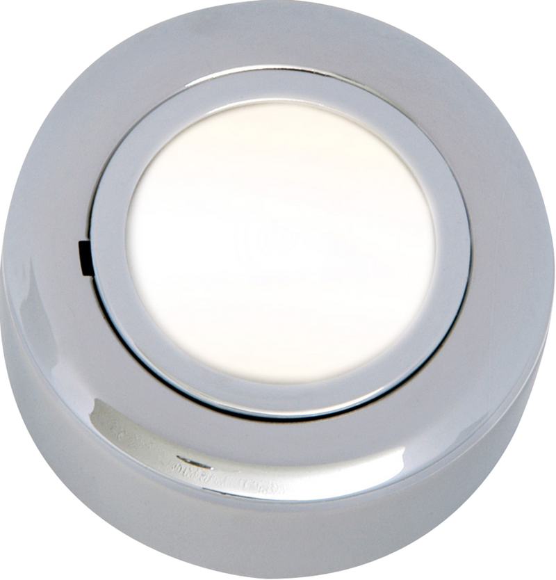 Knightsbridge MLA CRF02C IP20 12V L/V Chrome Cabinet Fitting Surface or Recessed (halogen lamp included)