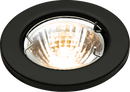 Knightsbridge MLA L02BK1 IP20 12V 50W max. L/V Matt Black Downlight with Bridge