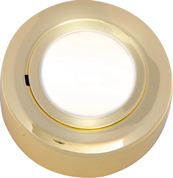 Knightsbridge MLA CRF02B IP20 12V L/V Brass Cabinet Fitting Surface or Recessed (halogen lamp included)