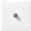 BG 864 Nexus White Moulded Satellite Socket