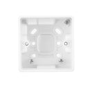 BG 877 White Nexus Moulded 1 Gang Surface Pattress 50mm