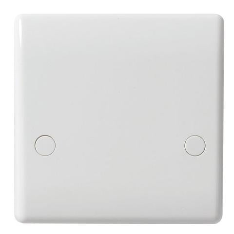 BG 879 Nexus White Moulded Cooker Outlet Plate 45A