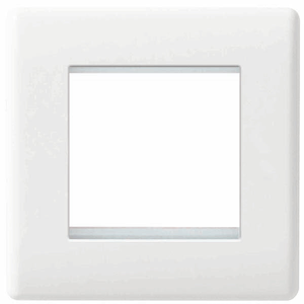 BG 8EMS2 Nexus White Moulded 2 Module 1 Gang  Front Plate