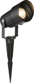 Knightsbridge MLA GUSPIKER 230V IP65 GU10 Spike Light - Black