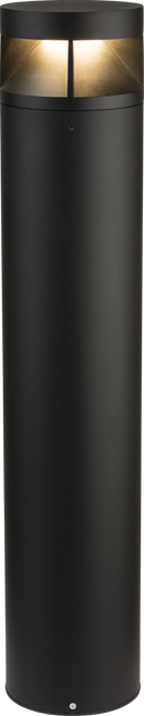 Knightsbridge MLA CBL26BK 230V IP65 26W IK08 LED Bollard 1000mm - 3000K