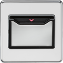 Knightsbridge MLA Screwless SFCARDPC 32A 1G Key Card Switch - polished chrome