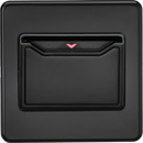 Knightsbridge MLA Screwless SFCARDMB 32A 1G Key Card Switch - matt black