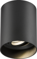 Knightsbridge MLA ORA1TRB Oran Surface Tilt Round Downlight Black