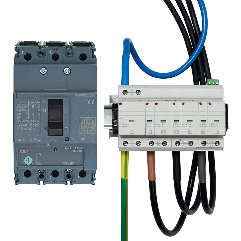 Wylex NHVMTPNCLSA Combination Lightning & Surge Kit 3P