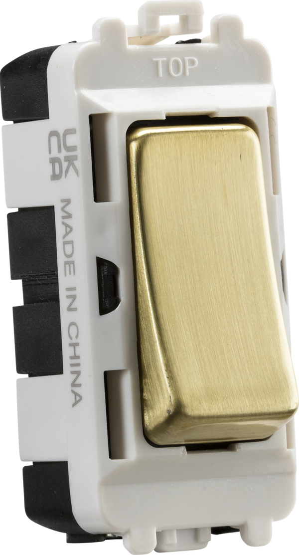 Knightsbridge MLA GDM005BB 20AX intermediate module - brushed brass