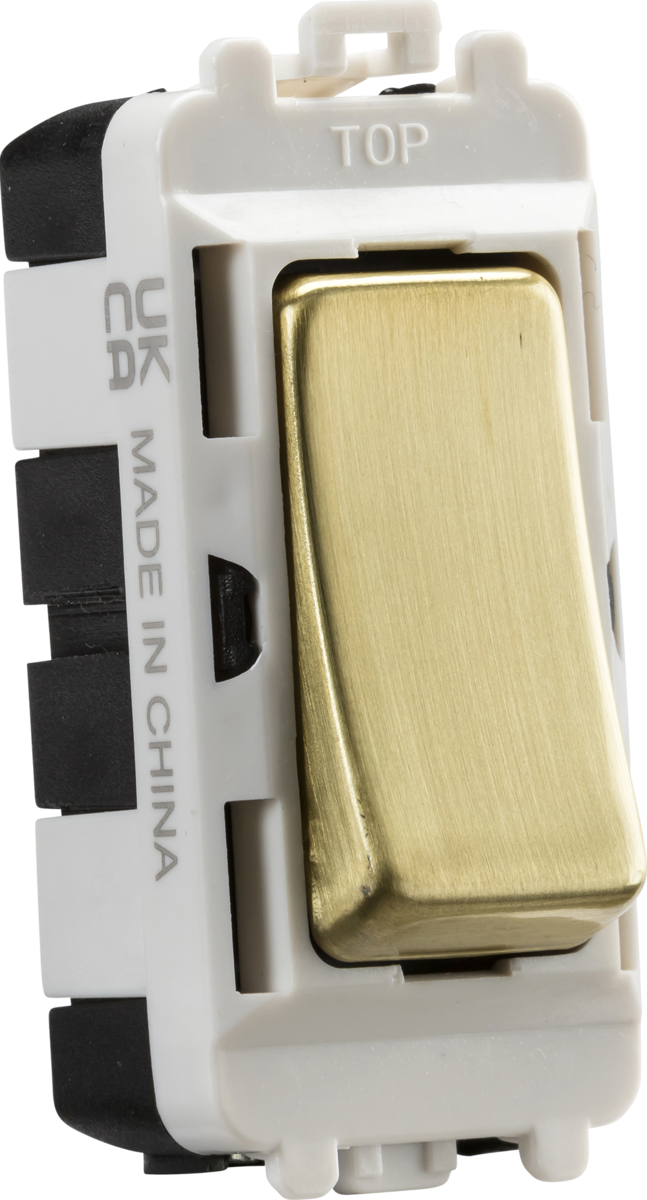 Knightsbridge MLA GDM005BB 20AX intermediate module - brushed brass