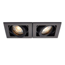 Saxby 94796 Xeno Twin (2-Light) Spotlight 7W - Matt Black