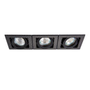 Saxby 94797 Xeno Triple (3-light) Spotlight 7W - Matt Black