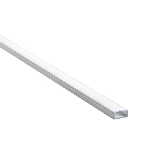 Saxby 97734 RigelSLIM Surface 2m Aluminium Profile-Extrusion White