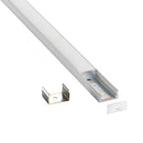 Saxby 97734 RigelSLIM Surface 2m Aluminium Profile-Extrusion White
