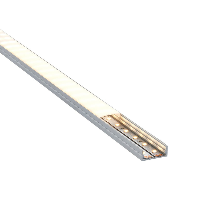 Saxby 97735 RigelSLIM Surface Wide 2m Aluminium Profile-Extrusion Sliver
