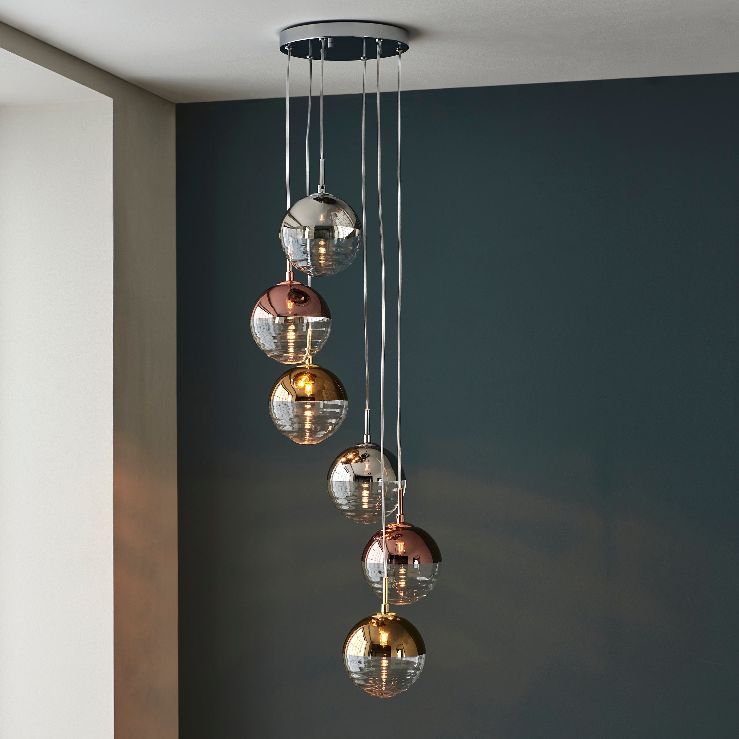 Endon 98113 Paloma 6lt Pendant