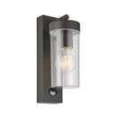 Saxby 99756 Hayden IP44 Outdoor Decorative Wall Light with Built in PIR Sensor for E27 GLS