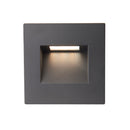 Saxby 99761 Albus CCT Square LED wall Light  IP65 Waterproof, Adjustable 3000-4000K-6500K, 1.5W Energy Efficient