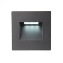 Saxby 99761 Albus CCT Square LED wall Light  IP65 Waterproof, Adjustable 3000-4000K-6500K, 1.5W Energy Efficient