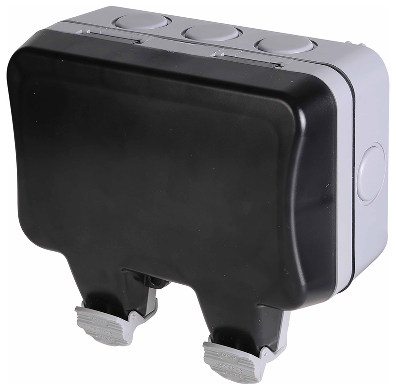 BG WP22 Nexus Storm 13A Weatherproof Double Switched Socket Outlet