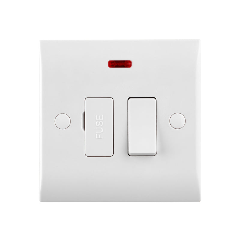 Saxby CE322 13A Switched Fused Spur Unit with Neon