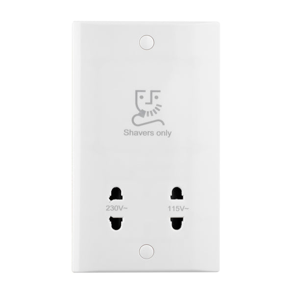 Saxby CE441 Dual Voltage Shaver Socket