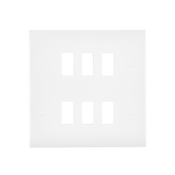 Saxby CEGFP6 6G Grid Front Plate