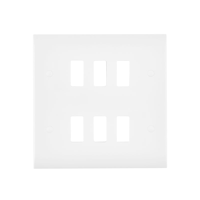 Saxby CEGFP6 6G Grid Front Plate