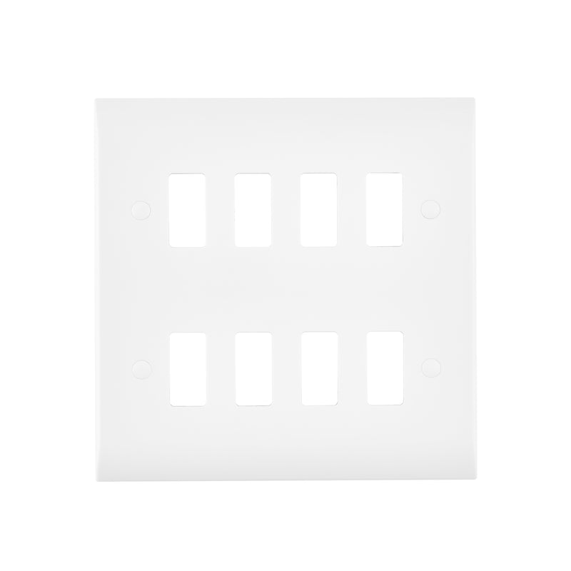 Saxby CEGFP8 8G Grid Front Plate