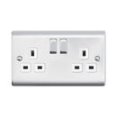 Saxby RS422PCW 13A 2G DP Switched Socket