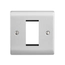 Saxby RSMFP1BS 1G Modular Faceplate (1 Module)