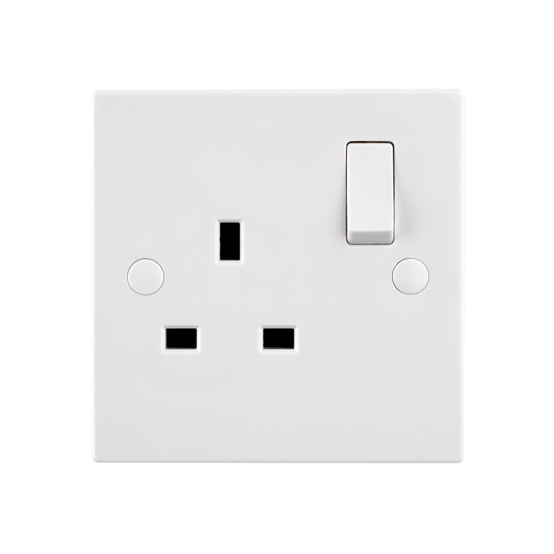 Saxby SE411 13A 1G SP Switched Socket