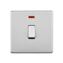 Saxby SL271BS 20A 1G DP Switch With Neon