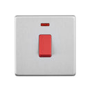 Saxby SL553BS 45A 1G DP Switch with Neon