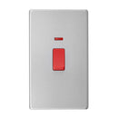 Saxby SL555BS 45A Large Plate DP Switch with Neon