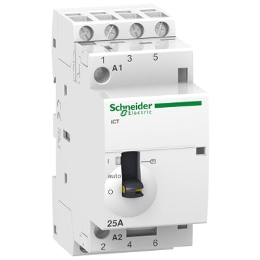 Schneider Electric A9C21134 iCT 25A 4NO 24V 50Hz MO Contactor