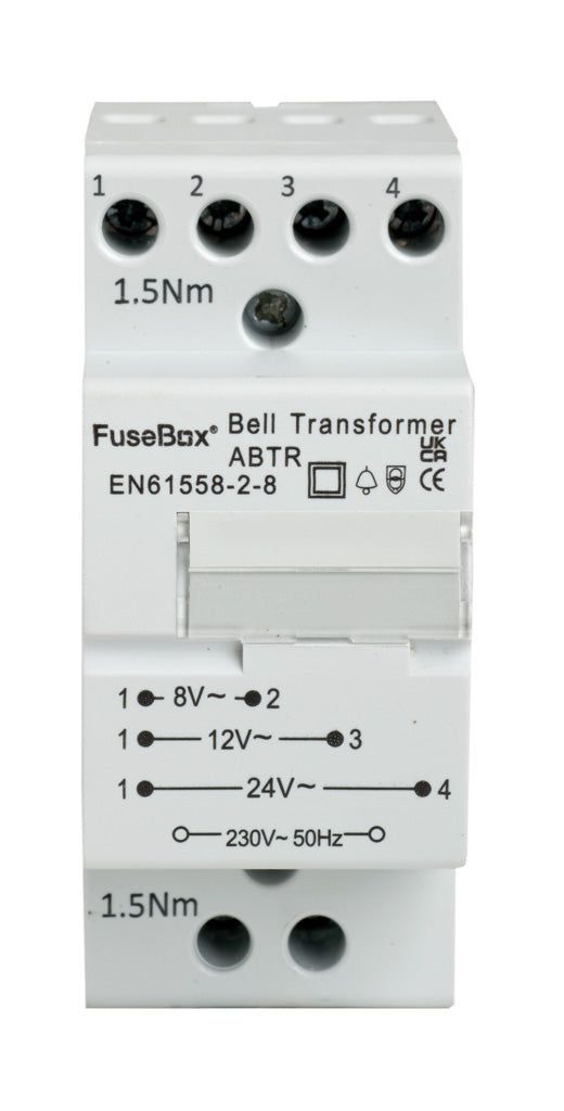 Fusebox ABTR BELL TRANSFORMER 8V 1A 2