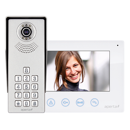 ESP APKITKP Video Door Entry System with Keypad and Colour Display