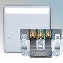 BG 879 Nexus White Moulded Cooker Outlet Plate 45A